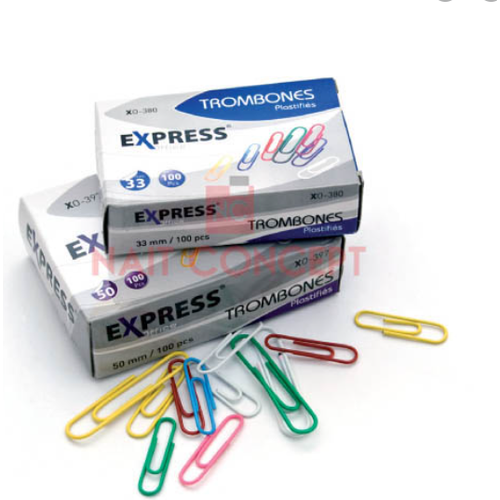 TROMBONES Plastifiés EXPRESS 33 MM - 3